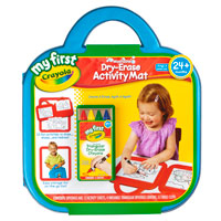 My First Crayola Dry-Erase Activity Mat
