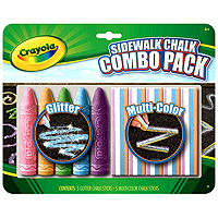 Crayola Special Effects Sidewalk Chalk Pack
