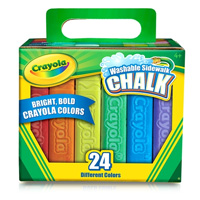 Crayola Sidewalk Chalk - 24 ct