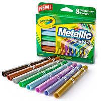 8 ct Metallic Markers