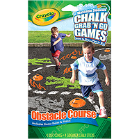 Chalk Grab 'N Go Games - Obstacle Course