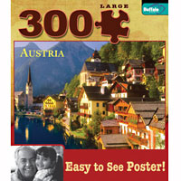 Austria 300 large piece puzzle