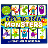 Easy-to-Draw Monsters: A Step-By-Step Drawing Book