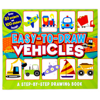 Easy-to-Draw Vehicles: A Step-By-Step Drawing Book