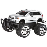 Jeep Grand Cherokee Silver - 27 Mhz Tri-Band