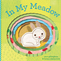 In My Meadow Board Book with Puppet