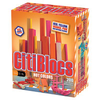 Citiblocs Hot Colors - 200 pc