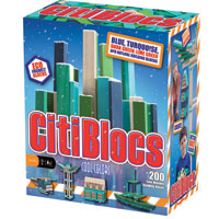 Citiblocs Cool Colors - 200 pc