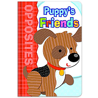 Brighter Child Board Book - Puppy's Friends