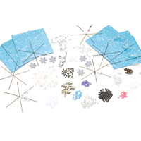 Beaded Snowflakes Ornament