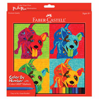 Faber-Castell Color by Number Pop Art Puppies