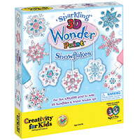3D Wonder Paint Snowflakes