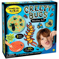 Creepy Bugs Window Art