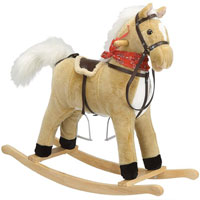 Blonde Horse Rocker