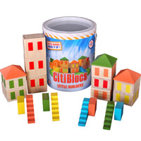 Citiblocs Little Builders Rattle Blocks