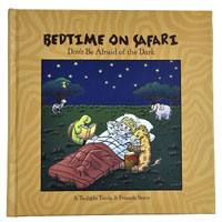 Bedtime on Safari Book with Puppets and Theater Box Set