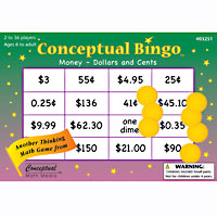 Conceptual Bingo - Money
