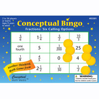 Conceptual Bingo - Fractions