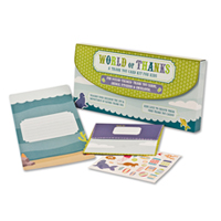 World of Thanks Kids Thank You Note Set