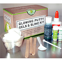 Glowing Putty, Gels & Slime Kit