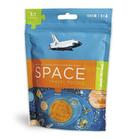Space Travel Pouch Puzzle - 100 pc