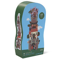 Tower Floor Puzzle - World Kids