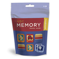 ABC Memory Travel Pouch Game