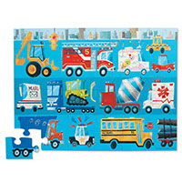 Shaped Box Puzzle - Vehicles