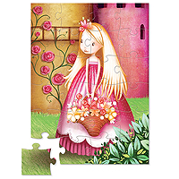 Mini Shaped Box Puzzle - Flower Princess