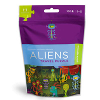 Travel Pouch Puzzle - Aliens