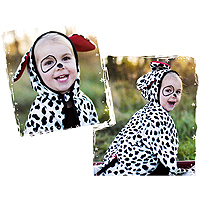 Dog Toddler Hooded Cape