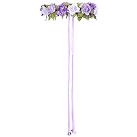 Rose Garland Halo - Lilac