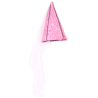 Sequins Hat - Dark Pink