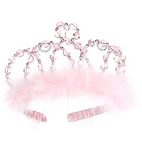 Princess Tiara - Pink/Silver