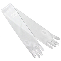 Princess Gloves - White