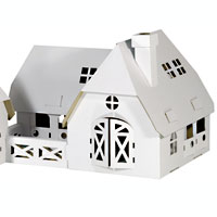 Cardboard Decorate-it-Yourself Farm Place