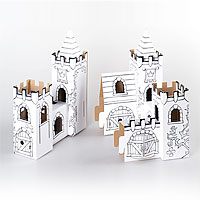 Cardboard Decorate-it-Yourself Rosegarden Palace