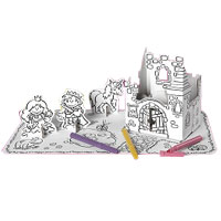 Cardboard Decorate-it-Yourself Princess Party Set
