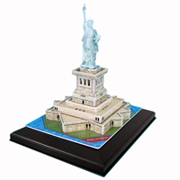 3D Statue of Liberty Puzzle with LED