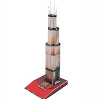 Willis Tower (former Sears Tower) 3D Puzzle