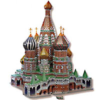 St. Basil's Cathedral 3D Puzzle