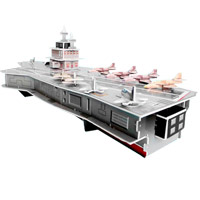 Aircraft Carrier 3D Puzzle