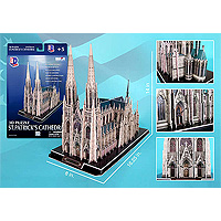 St. Patrick's Cathedral 3D Puzzle - 110 pc
