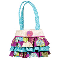 Peaceful Earth Ruffle Tote