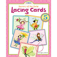 Fairies in the Field Lacing Card