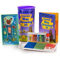 Layered Wax Drawing Kit