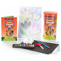 Pastel Stencil Kit