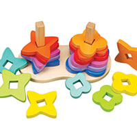 Double Rainbow Stacker