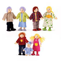 Modern Doll Family - Caucasian