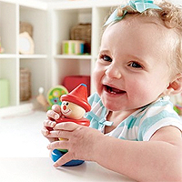Happy Clown Rattle